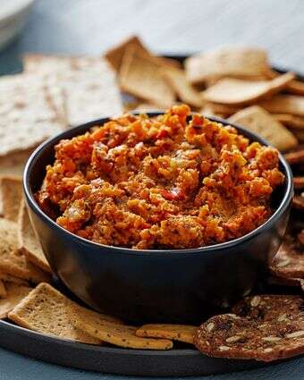 ממרח ירקות בגוון אבני חן לפסח, או לכל אירוע אחר. | הוושינגטון פוסט מאת טום מקורקל