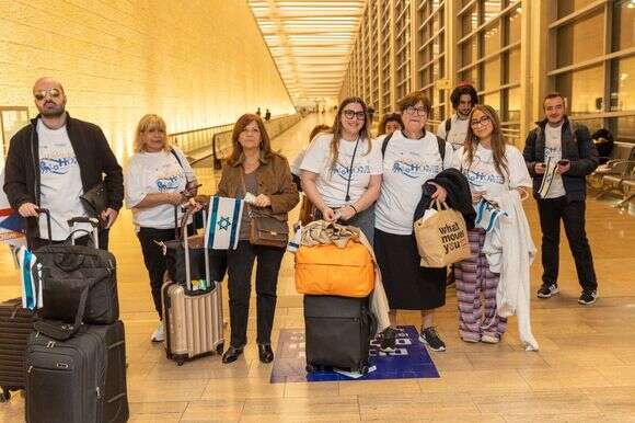 העולים נוחתים בנתב"ג, אתמול | אלישע חנקין, דוברות משרד העלייה והקליטה