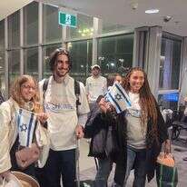 העולים נוחתים בנתב"ג, אתמול | אלישע חנקין, דוברות משרד העלייה והקליטה