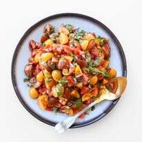 סלט עגבניות ושום | אפרת ליכטנשטט