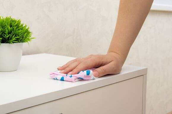 גם לשידה ליד המיטה מגיע ניקיון פעם בשנה | שאטרסטוק