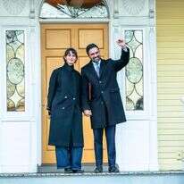 ראש עיריית ניו יורק זוהרן ממדאני ורעייתו ראמה דוואג'י | AFP