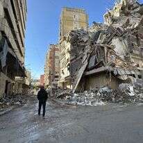 הפצצות בדאחייה של ביירות, לפני שבועיים | גטי אימג'ס