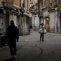 חנויות סגורות במהלך בבזאר ההיסטוריה של טהרן, בזמן המחאות בינואר 26' | AP Photo/Vahid Salemi