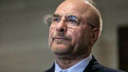 יו"ר הפרלמנט האיראני, מוחמד באקר קאליבאף, 2024 | AFP