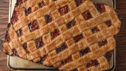 טארט אגוזים וריבה חגיגי לפסח | Goran Kosanovic for The Washington Post