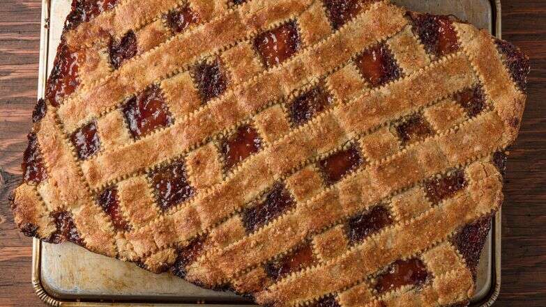 טארט אגוזים וריבה חגיגי לפסח | Goran Kosanovic for The Washington Post