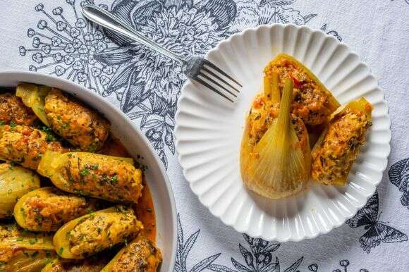 שומר וקישואים ממולאים עוף | גיא אשכנזי, Agency Karela