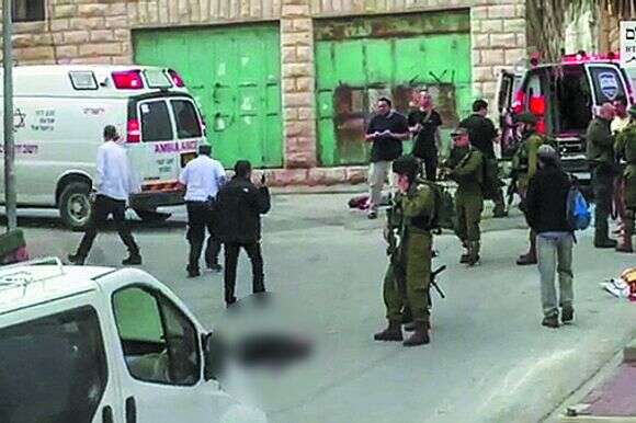 "לא יורים לפני שהרחקת את כולם". רגע הירייה, מתוך הסרטון של מתנדב בצלם | בצלם - איי.אף.פי