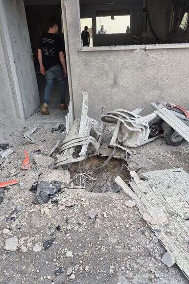 זירת נפילת רסיסים בשומרון | דוברות מועצה אזורית שומרון זירת נפילת רסיסים בשומרון | דוברות מועצה אזורית שומרון