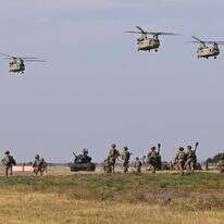 חיילי צבא ארה"ב בבסיס ברומניה | AFP חיילי צבא ארה"ב בבסיס ברומניה | AFP