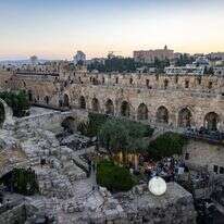 עיר דוד בירושלים | יונתן זינדל, פלאש 90