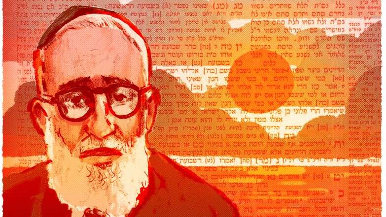 הרב דב יוסף סולובייצ'יק | איור: מנחם הלברשטט הרב דב יוסף סולובייצ'יק | איור: מנחם הלברשטט