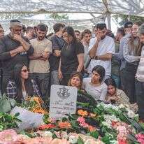 הלוויתו של סרן נועם מדמוני שנפל בקרב בלבנון, אתמול | צפריר אביוב, פלאש 90