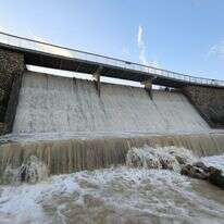 אגם ירוחם עולה על גדותיו, בשבוע שעבר | יאיר קליטמן