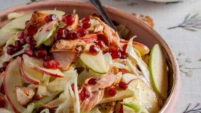 סלט שומר, תפוחים וסלמון | גיא אשכנזי