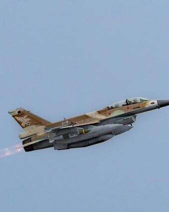 מטוס F-16 של חיל האוויר ממריא לתקיפה באיראן | דובר צה"ל