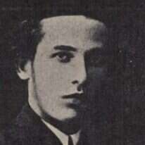 תמונתו של יחיאל פיינער (ק. צטניק) המופיעה בספר השירים