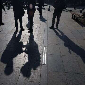 שוטרים בהודו, אילוסטרציה | EPA/FAROOQ KHAN שוטרים בהודו, אילוסטרציה | EPA/FAROOQ KHAN