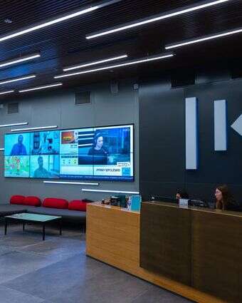 משרדי "כאן" בירושלים | אוליבייה פיטוסי, פלאש 90