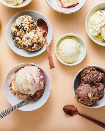 עם מתכון בסיס אחד בלבד, תוכלו להכין מגוון רחב של גלידות | ריי לופז, וושינגטון פוסט עם מתכון בסיס אחד בלבד, תוכלו להכין מגוון רחב של גלידות | ריי לופז, וושינגטון פוסט