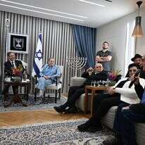 שורדי השואה בבית נשיא המדינה | חיים צח, לע"מ