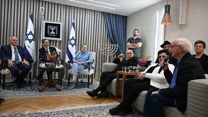 שורדי השואה בבית נשיא המדינה | חיים צח, לע"מ