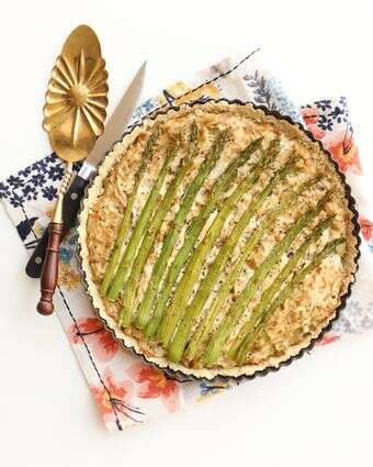 טארט אספרגוס יפהפה | אפרת ליכטנשטט