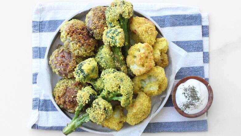 ירקות בציפוי שקדי מרק | אפרת ליכטנשטט