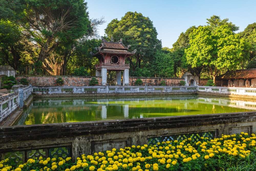 מקדש הספרות, האנוי, וייטנאם | שאטרסטוק מקדש הספרות, האנוי, וייטנאם | שאטרסטוק