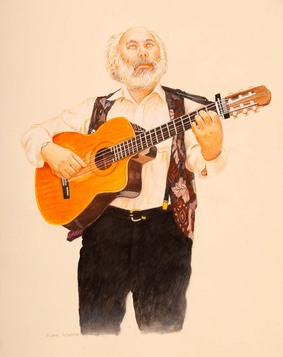 הרב שלמה קרליבך, שצייר פרסבורגר | באדיבות המשפחה הרב שלמה קרליבך, שצייר פרסבורגר | באדיבות המשפחה