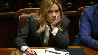 ראש ממשלת איטליה ג'ורג'יה מלוני | Andreas SOLARO / AFP