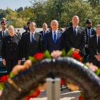 הטקס הממלכתי ביד ושם לזכר נספי השואה, אפריל 2026 | אורן בן חקון