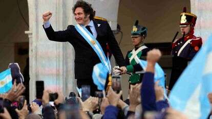 נשיא ארגנטינה חבייר מיליי | AP