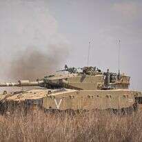 טנקים בעוטף עזה, אוקטובר 2023 | קובי גדעון, לע"מ