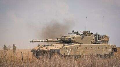 טנקים בעוטף עזה, אוקטובר 2023 | קובי גדעון, לע"מ