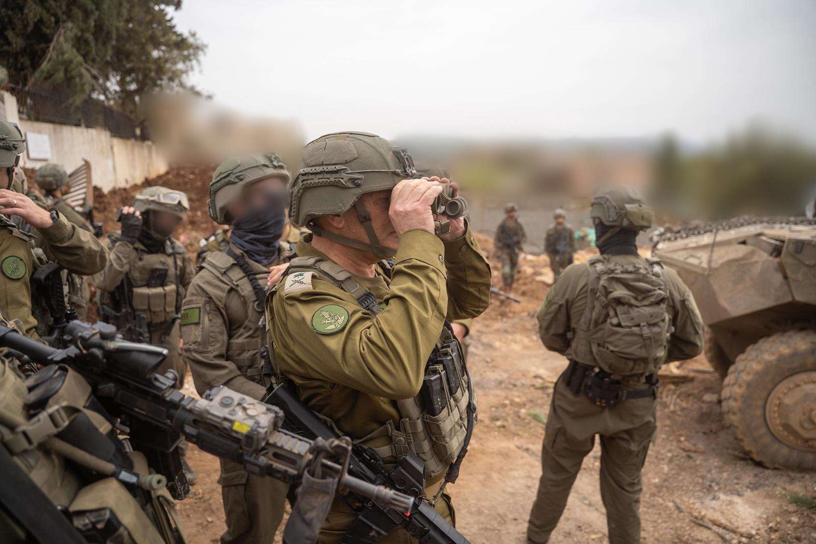 הרמטכ"ל זמיר בתצפית בדרום לבנון | דובר צה"ל