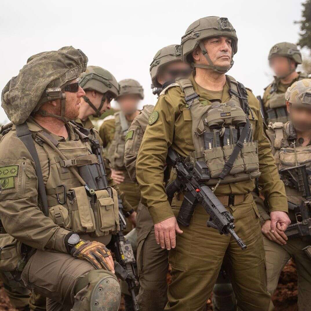 הרמטכ"ל זמיר בתצפית בדרום לבנון | דובר צה"ל