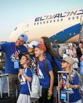 עולים חדשים מצפון אמריקה מגיעים ל"טיסת עלייה" מיוחדת מטעם ארגון נפש בנפש (ארכיון) | פלאש 90