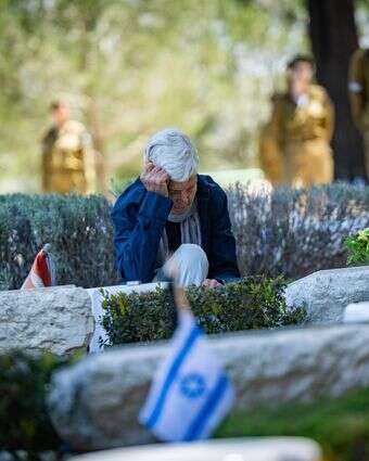 יום הזיכרון לחללי מערכות ישראל | יונתן זינדל - פלאש 90