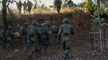 חיילים בתרגיל, סמוך לגבול ישראל עם לבנון | אייל מרגולין - פלאש 90