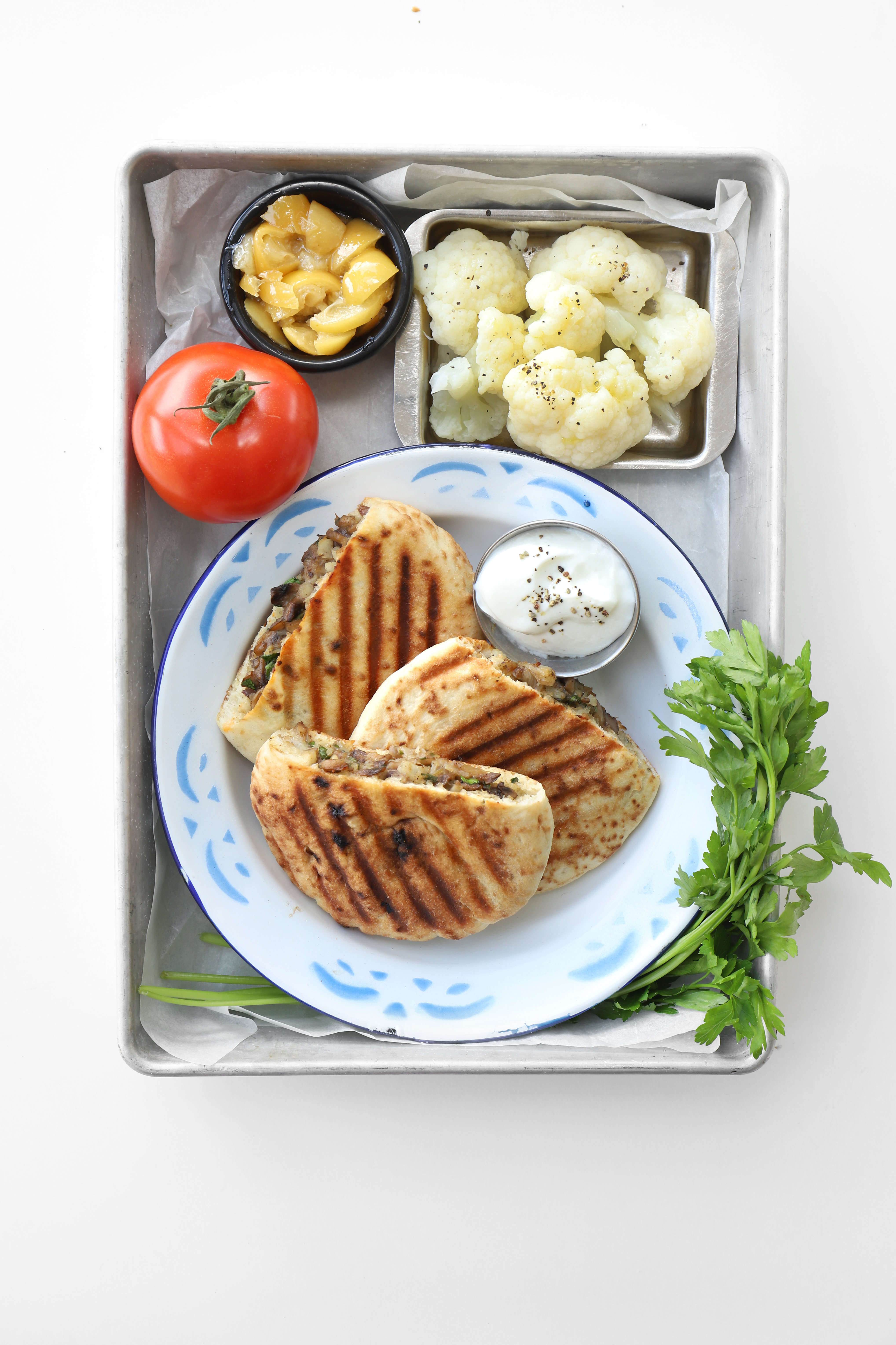 עראיס פטריות וכרובית (טבעוני) | אפרת ליכטנשטט