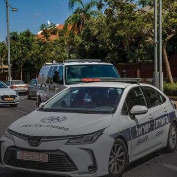 ניידת משטרה | יוסי אלוני - פלאש 90