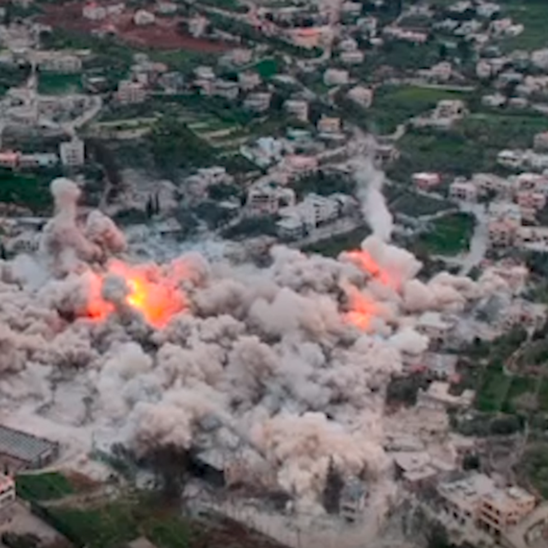 השמדת הקסבה של בינת ג'בייל | דובר צה"ל