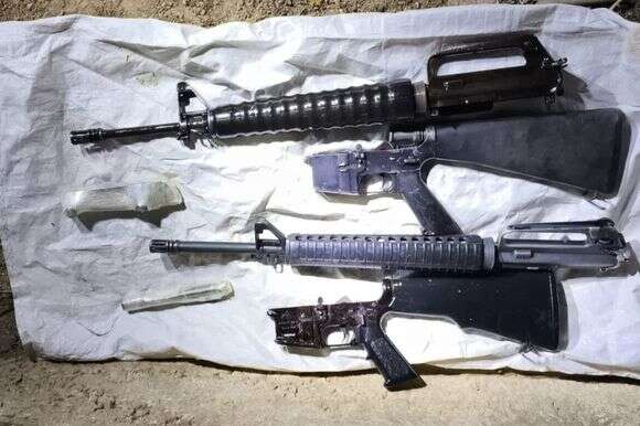 אמצעי לחימה שנתפסו בפעילות כוחות צה"ל ביהודה ושומרון | דובר צה"ל