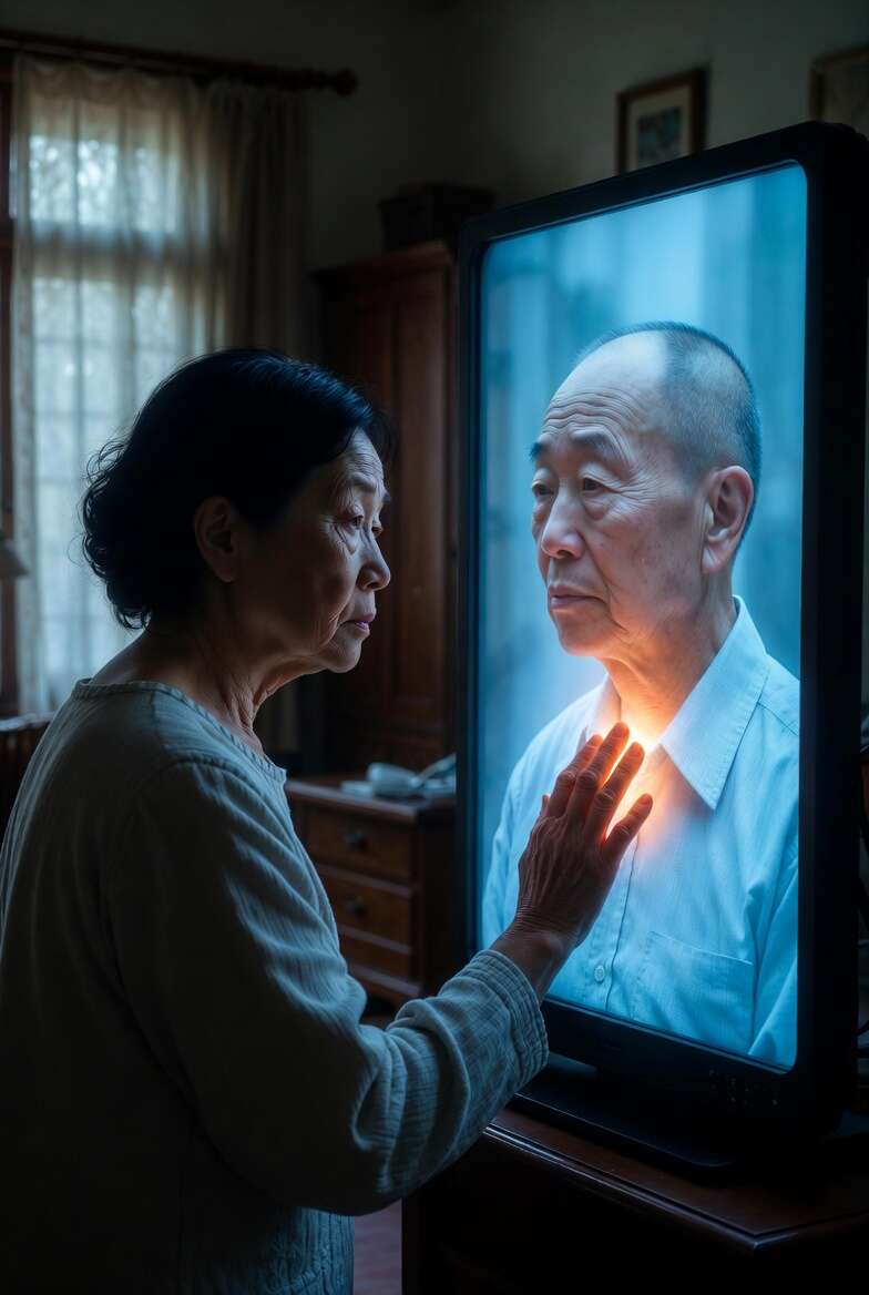 הדמיית בינה מלאכותית | שיחה עם אדם מת