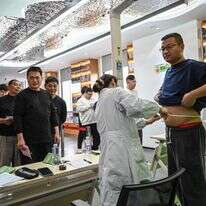 משתתפים בתוכניות לירידה במשקל בסין | AFP