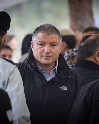 ראש השב"כ דוד זיני משתתף בהלווייתו של החייל  סמל אביעד אלחנן וולנסקי ז"ל | חיים גולדברג - פלאש 90