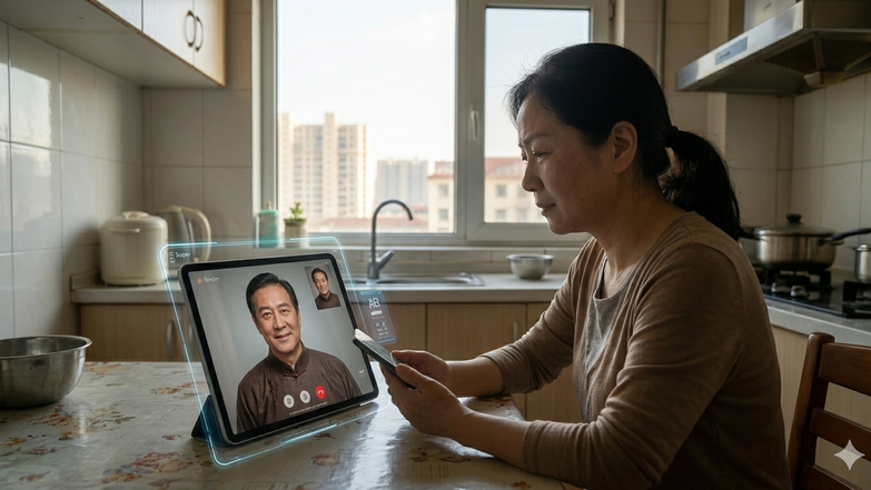 הדמיית בינה מלאכותית | שיחה עם אדם מת