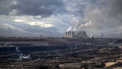 מכרה פחם ותחנת כוח בטורקיה | Ozan KOSE / AFP